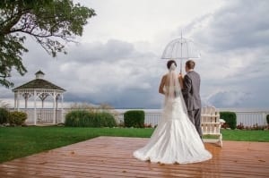 Waterfront wedding