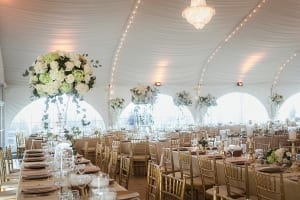 Waterfront wedding